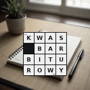 Hasło krzyżówkowe tautomeryczny - kwas barbiturowy – rozwiązanie, synonimy, podpowiedzi i definicje krzyżówkowe